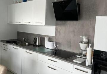 Moderne hochwertige 3-Zimmer-Neubau-Wohnung. möbiliert, evt. noch Platz für eigene Möbel. Ideal für Berufspendler oder befristetes Wohnen - Wohnung Geestland Langen | Angebot:26923331